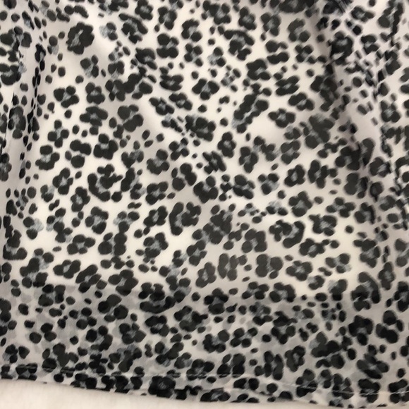 Garage Skirt Size Medium Printed Above the Knee with White Slip Underneath - Picture 2 of 6